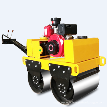 New double drum small weight mechanical road roller